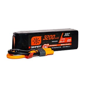 Spektrum 22.2V 3200mAh 6S 30C Smart LiPo G2: IC5