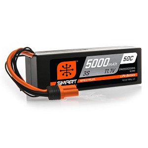 Spektrum 11.1V 5000mAh 3S 50C Smart LiPo Battery IC5