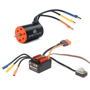 Specktrum Firma 30A Brushless Smart ESC / 4500Kv Motor Combo: Minis