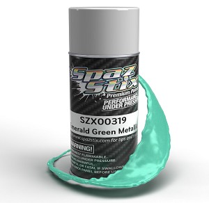 Spaz Stix Emerald Green Metallic Aerosol Paint (3.5oz)