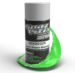 Spaz Stix Clover Green Metallic Aerosol Paint (3.5oz)