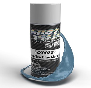 Spaz Stix Deep Sea Blue Metallic Aerosol Paint (3.5oz)
