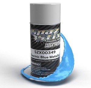 Spaz Stix Electric Blue Metallic Aerosol Paint (3.5oz)