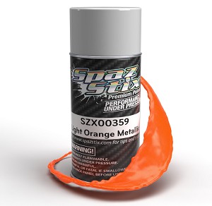 Spaz Stix Light Orange Metallic Aerosol Paint (3.5oz)