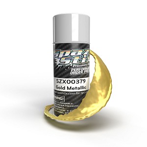 Spaz Stix Gold Metallic Aerosol Paint Can (3.5oz)