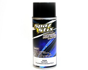 Spaz Stix Hot Pink Fluorescent Aerosol Paint (3.5oz) 