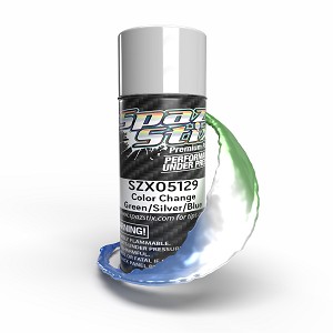 Spaz Stix  Color Change Aerosol Paint (Green / Silver / Blue) (3.5oz Can)