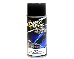 Spaz Stix Color Change Aerosol Paint Orange / Purple / Teal (3.5oz) 