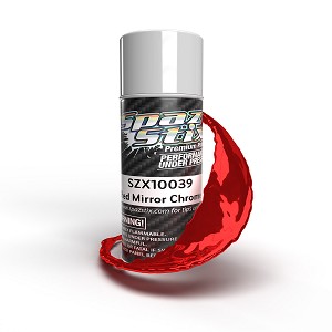 Spaz Stix Red Mirror Chrome Aerosol Paint Can (3.5oz)