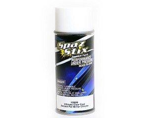 Spaz Stix Ultimate Clear Coat for Mirror Chrome Aerosol Paint (3.5oz)