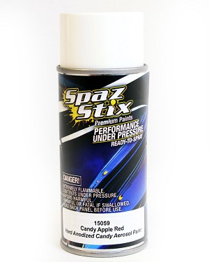 Spaz Stix Candy Apple Red Aerosol Paint (3.5oz) 