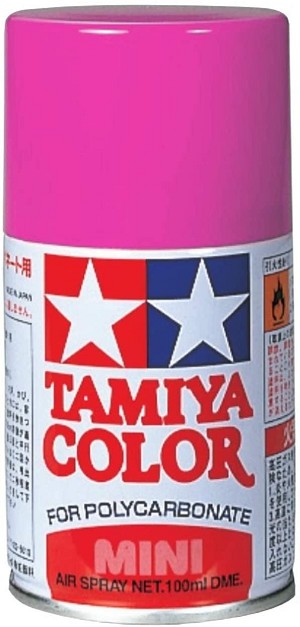 Tamiya PS-29 Fluorescent Pink Lexan Spray Paint (3oz)