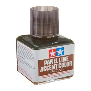 Tamiya Panel Line Accent Color Brown
