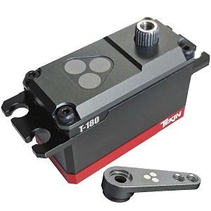 Tekin T-180 Low Profile Digital Hi-Torque Programmable Servo (High Voltage)