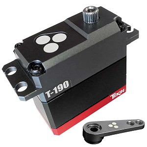 Tekin T-190 Digital Hi-Torque Programmable Servo (High Voltage)