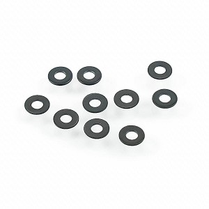 Tekno RC M2.6x6.0x0.5mm Washer (Black) (10pcs)