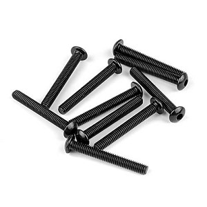 Tekno RC 4x30mm Button Head Screws (10)