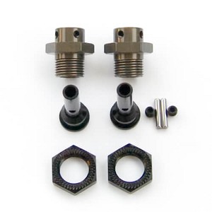Tekno 17mm Hub Adapters for M6 Driveshafts (Slash / Stampede 4×4, 2WD( (2pcs)