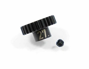 Tekno Hardened Steel 27T 5mm Bore Mod 0.8 (32 Pitch) Pinion Gear