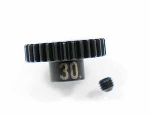 Tekno Hardened Steel 30T 5mm Bore Mod 0.8 (32 Pitch) Pinion Gear
