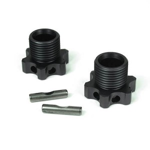 Tekno RC Wheel 17mm Hubs Lightweight Aluminum (1mm offset) (2pcs)