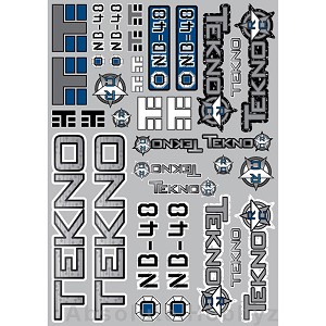 Tekno RC NB48 Decal Sheet