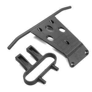 Tekno RC Front Bumper Set SCT410 Revised w/Skid