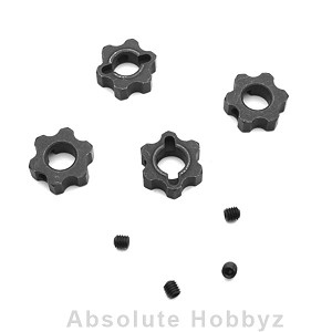 Tekno RC Lightened 12mm Wheel Hexes (4)