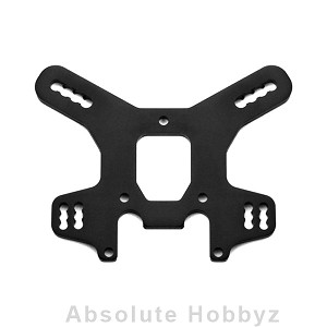 Tekno RC Aluminum Front Shock Tower (Black) (Short)