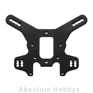 Tekno RC Aluminum Rear Shock Tower (Black) (Short)