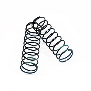 Tekno RC Shock Spring Set (73mm) (Green) (2pcs)