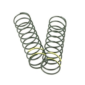 Tekno RC 83mm Rear Shock Spring Set (Yellow) (1.5 x 10.0T) (2)