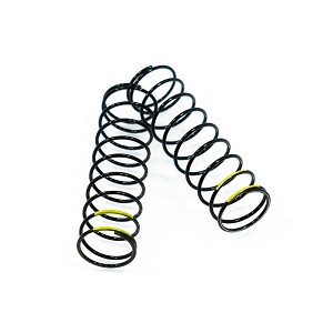 Tekno RC Shock Spring Set (73mm) (Yellow) (2pcs)