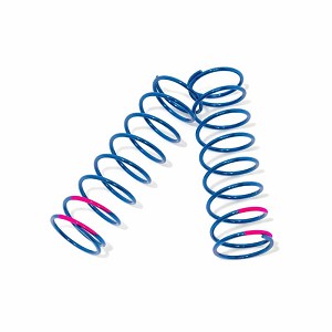 Tekno Shock Spring Set, Pink (1.6 x 9.0T, 75mm), 1/8 Tekno MT48 2.0