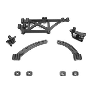 Tekno RC Chassis Brace, Body Mount Set (EB410)