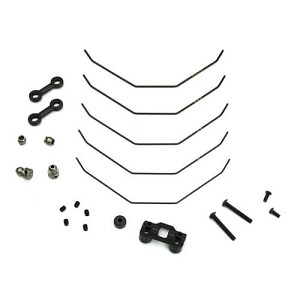 Tekno RC Sway Bar Kit (complete front, 1.0, 1.1, 1.2, 1.3, 1.4mm, EB410)