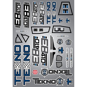 Tekno RC Decal Sheet (EB410)
