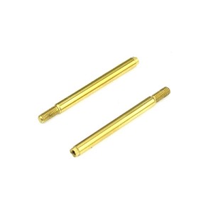 Tekno RC Shock Shafts (front, steel, TiNi coated, EB410, 2pcs)