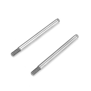 Tekno RC Shock Shafts (rear, steel, EB410, 2pcs)