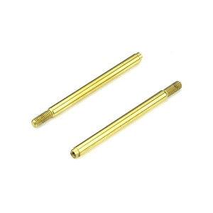 Tekno RC Shock Shafts (rear, steel, TiNi coated, EB410, 2pcs)