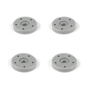 Tekno RC Shock Piston Set (5×1.1, 5×1.2, flat/flat, 13mm) (4pcs)