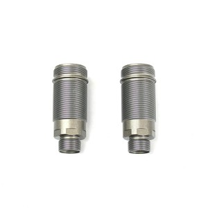 Tekno RC Shock Body (rear, aluminum, hard ano, EB410, 2pcs)