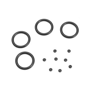 Tekno RC Emulsion O-ring Set (4x cap seals, 8x emulsion o-rings, for 13mm shocks)