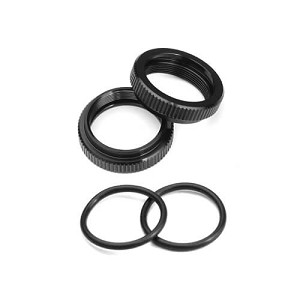 Tekno RC EB410 / ET410 Aluminum Shock Adjustment Collars (2)