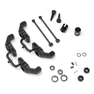 Tekno RC M6 Driveshaft & Hub Carrier Set (Rear)(6mm)