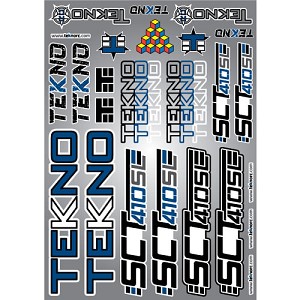 Tekno RC SCT410SL Decal Sheet