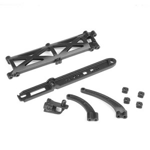 Tekno RC SCT410SL Chassis Brace Set & Battery Strap