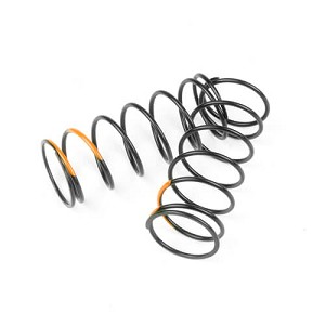 Tekno RC Shock Spring Set Front (Orange) (2pcs)