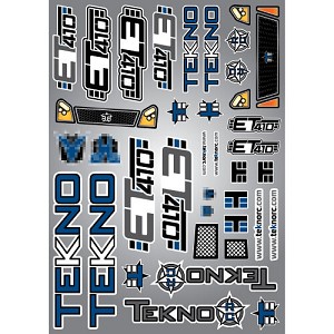 Tekno RC Decal Sheet (ET410)