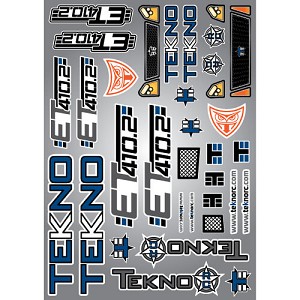 Tekno RC Decal Sheet (ET410.2)